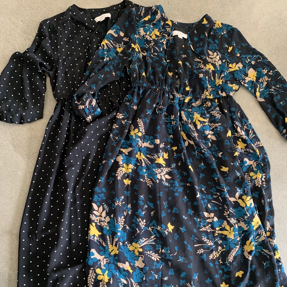 GUC - Ann Taylor LOFT Maternity dress Bundle XS